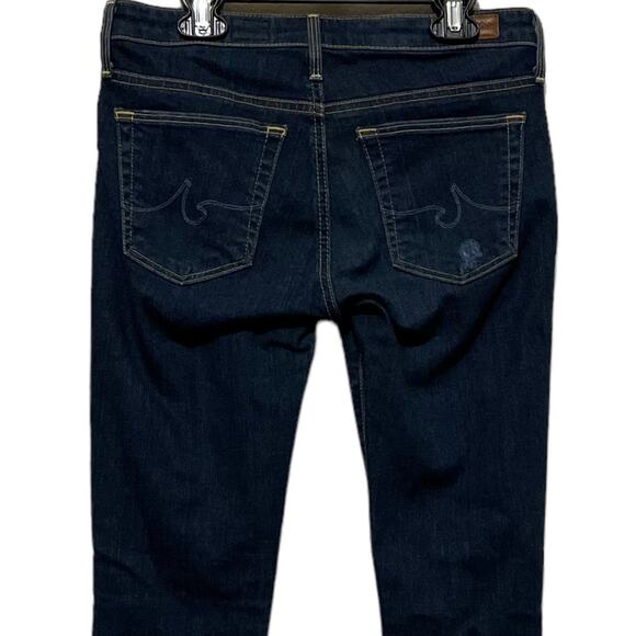 Adriano Goldschmied Distressed Dark Wash The Legging Ankle Jeans - Picture 6 of 10